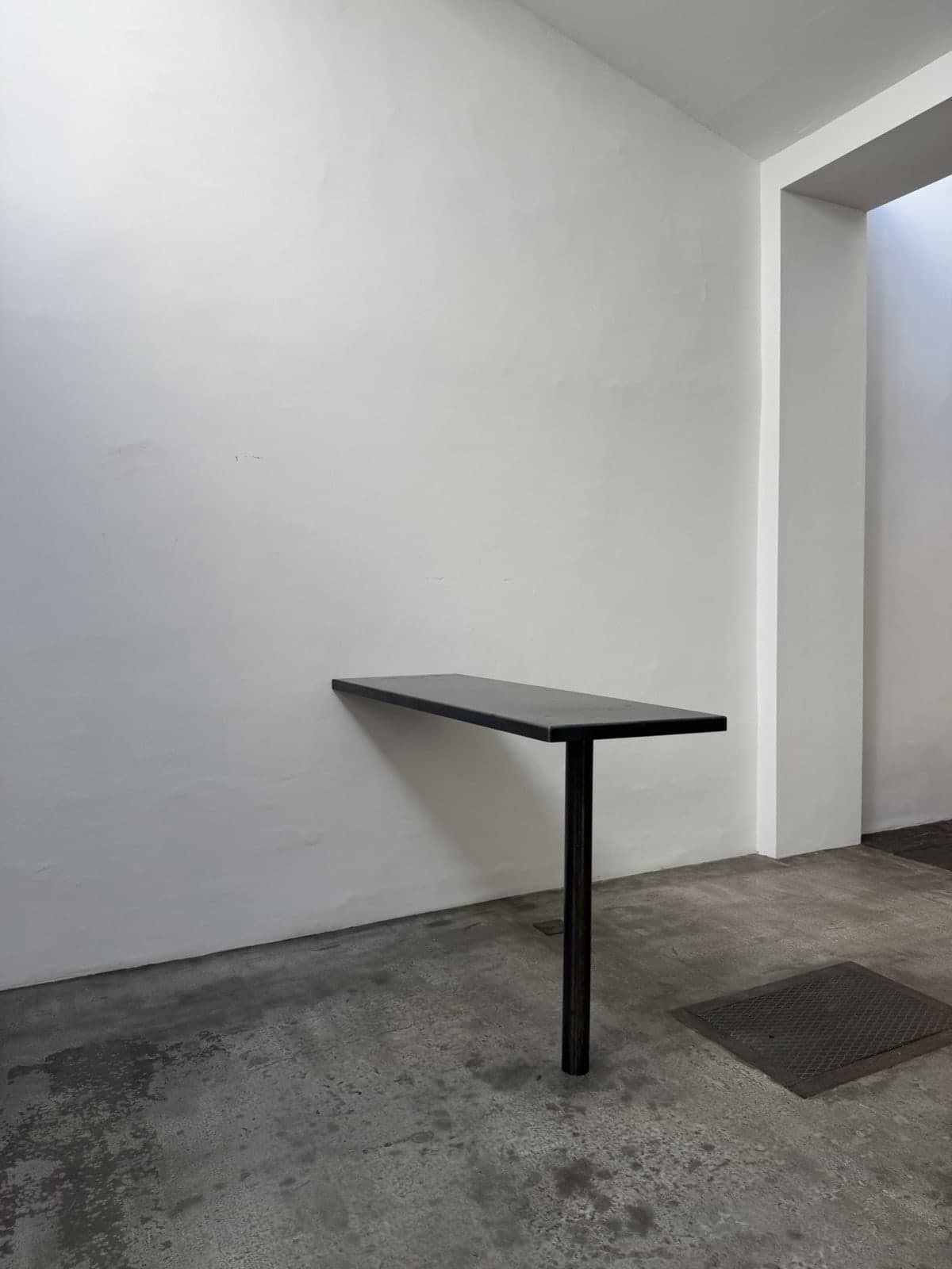 Unknown, Unique Steel Bar / Standing Table, Studio Production Pentagon Group Attr.