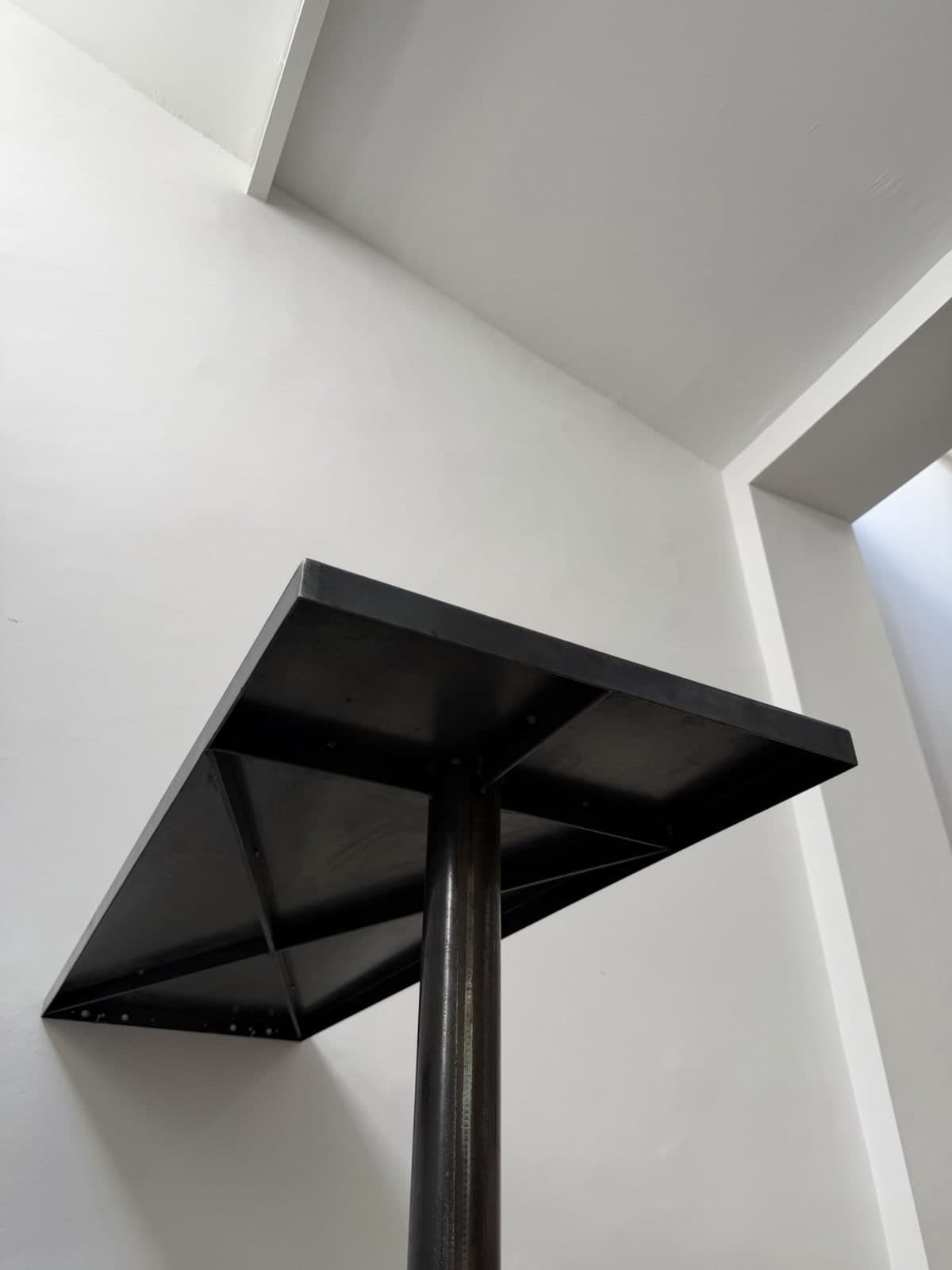 Unknown, Unique Steel Bar / Standing Table, Studio Production Pentagon Group Attr.
