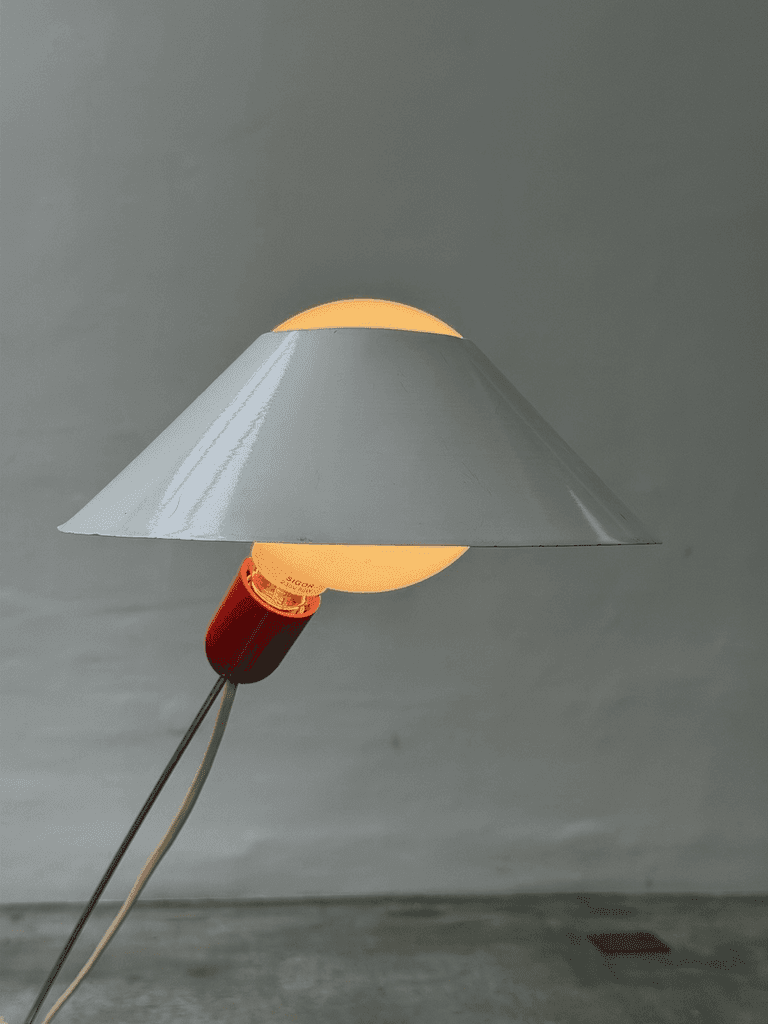 Ingo Maurer, Early Glatzkopf Table Lamp, Design M