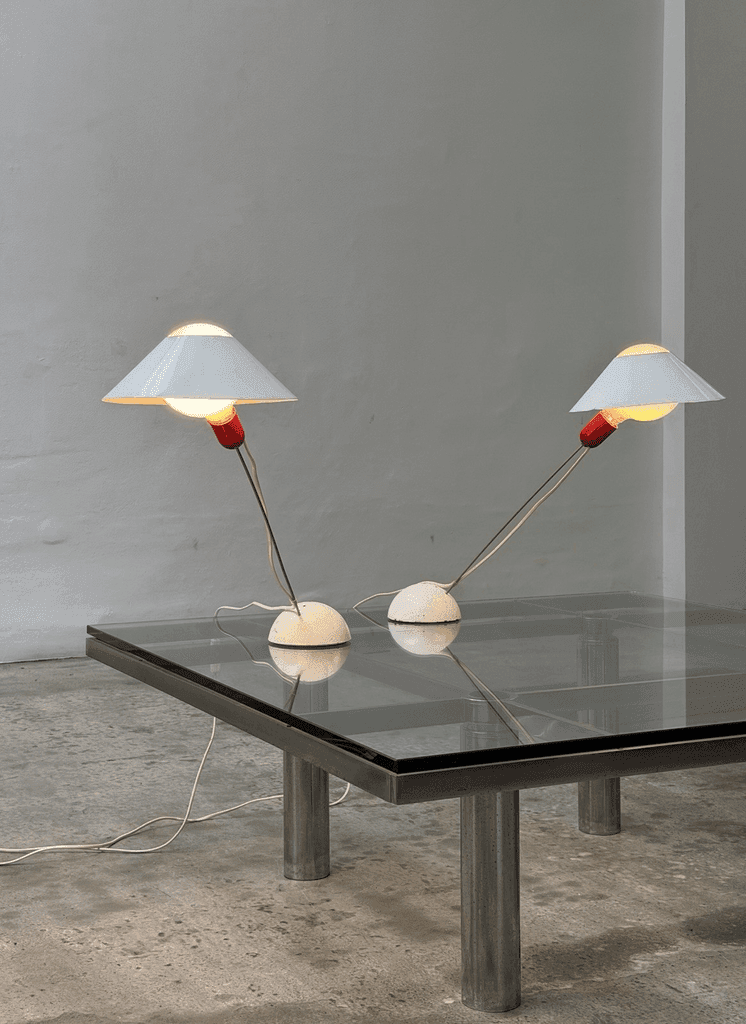 Ingo Maurer, Early Glatzkopf Table Lamp, Design M