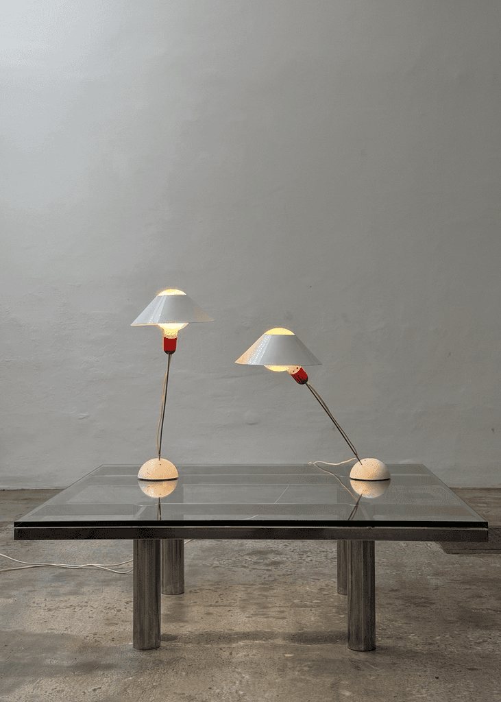 Ingo Maurer, Early Glatzkopf Table Lamp, Design M