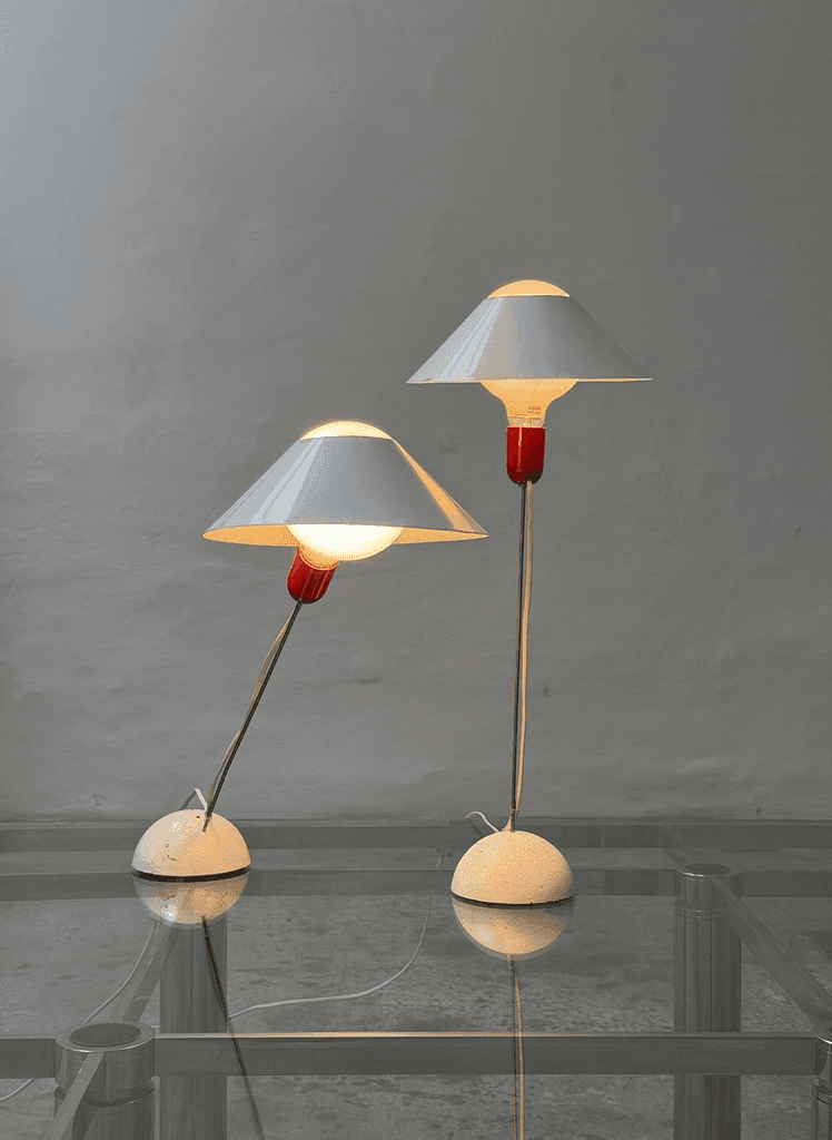 Ingo Maurer, Early Glatzkopf Table Lamp, Design M