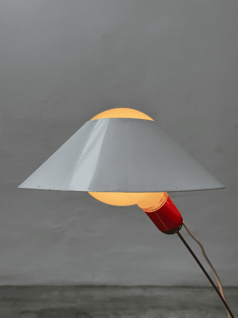 Ingo Maurer, Early Glatzkopf Table Lamp, Design M