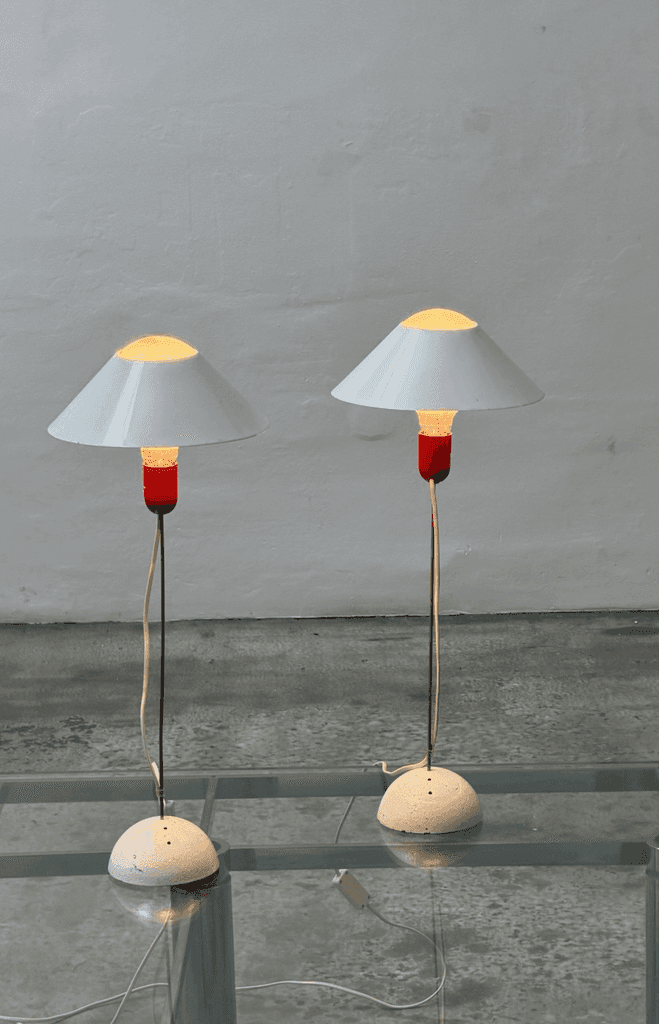 Ingo Maurer, Early Glatzkopf Table Lamp, Design M