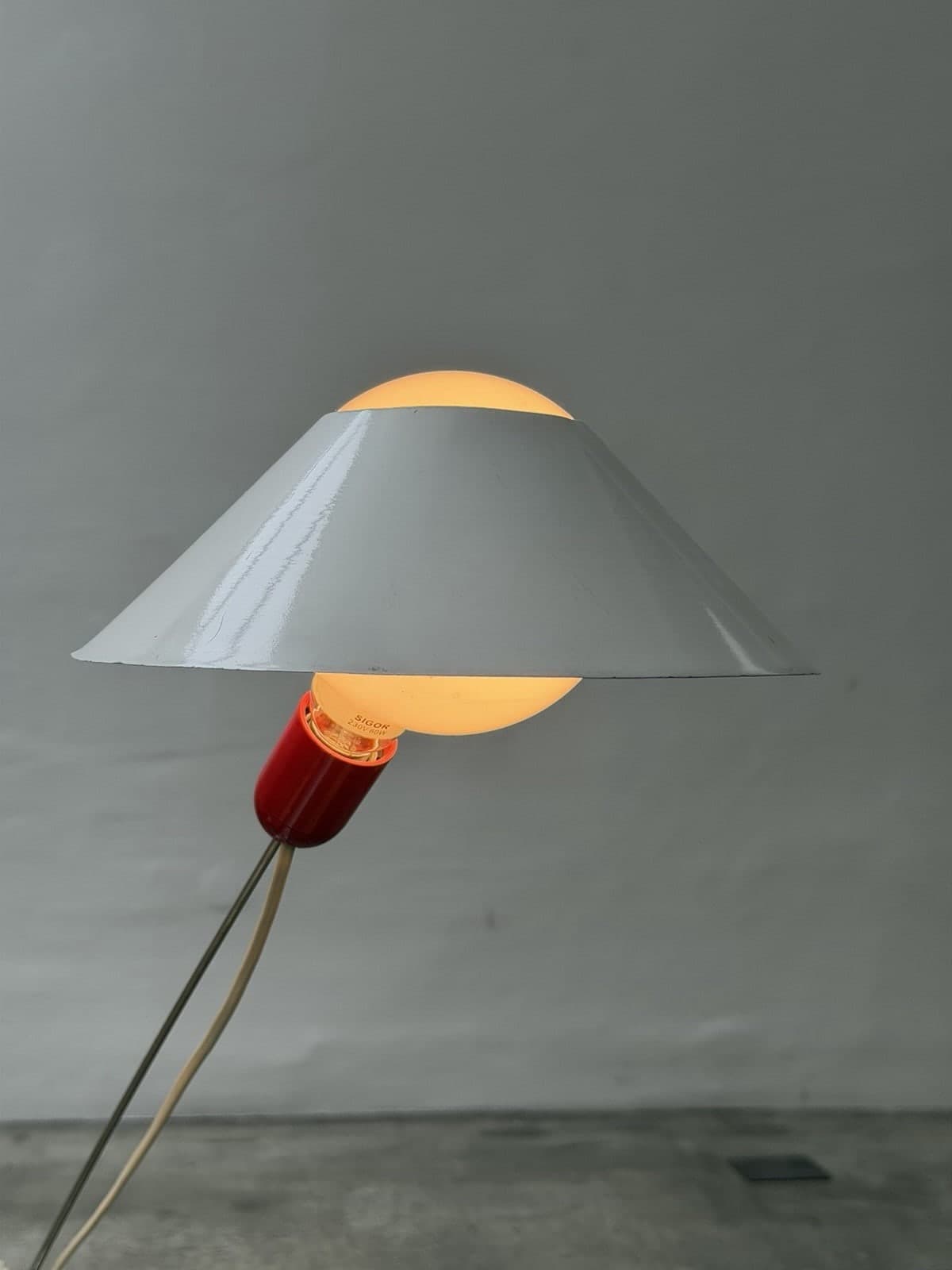 Ingo Maurer, Early Glatzkopf Table Lamp, Design M