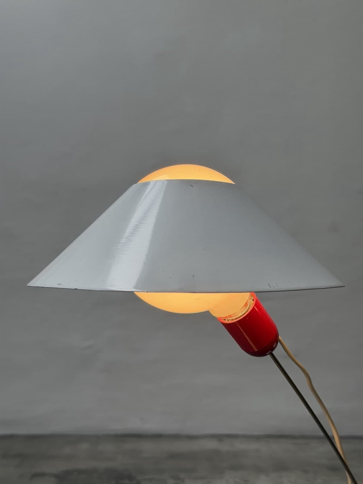 Ingo Maurer, Early Glatzkopf Table Lamp, Design M
