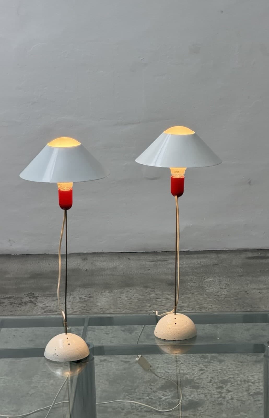 Ingo Maurer, Early Glatzkopf Table Lamp, Design M