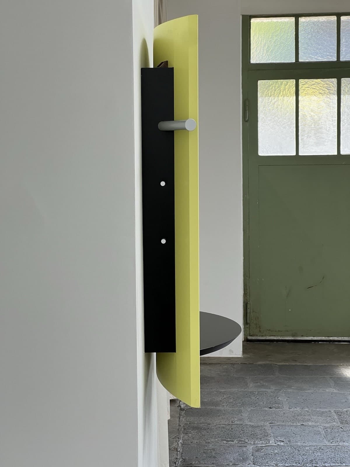 Ettore Sottsass attr., Postmodern Mirror,