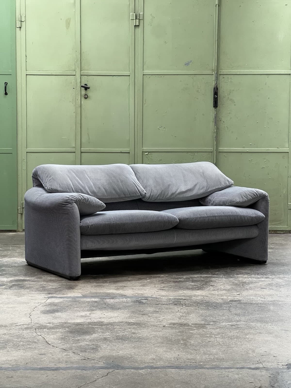 Vico Magistretti, Maralunga 2-Seater Sofa, Cassina