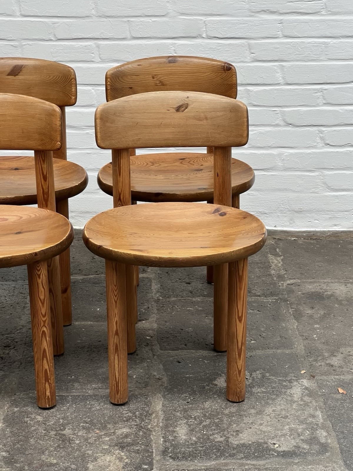 Rainer Daumiller, Pine Dining Chairs, Hirtshals Savværk