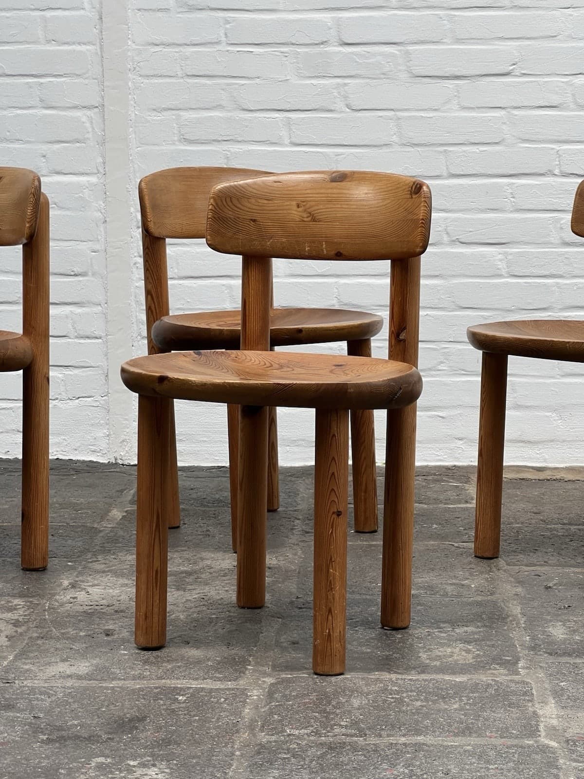 Rainer Daumiller, Pine Dining Chairs, Hirtshals Savværk