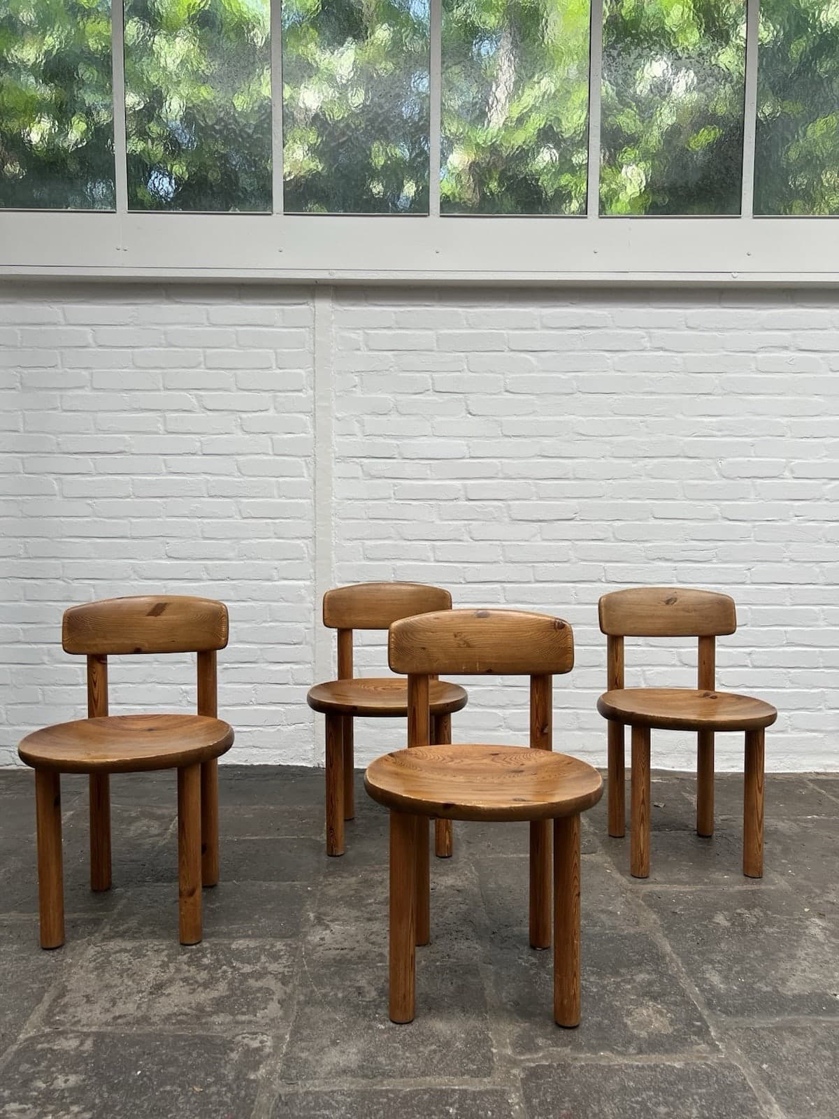 Rainer Daumiller, Pine Dining Chairs, Hirtshals Savværk